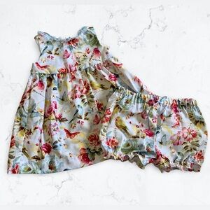 Miss Smarty Pants Spring Collection Dress Size 12-18 mos